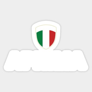 Aprilia Italia Flag Shield Lazio Roots Sticker